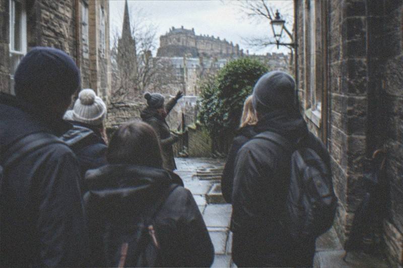 The dark side of Edinburgh: murderers, witches and ghosts.