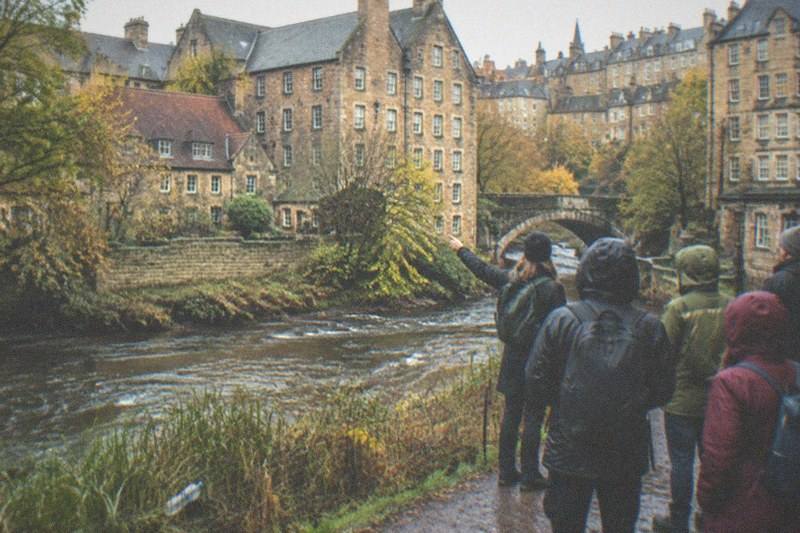 Dean Village And Water Of Leith